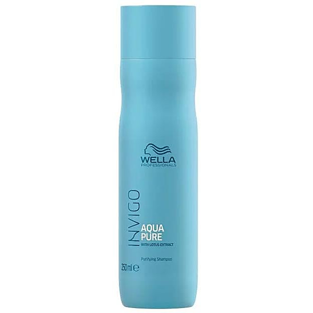 Invigo Aqua Pure Puryfing Champú de Wella.