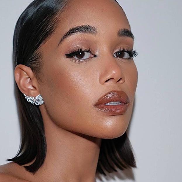 Laura Harrier con hydro bob