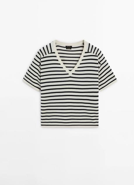 Imagen - Top de rayas de Massimo Dutti (39,99 euros)
