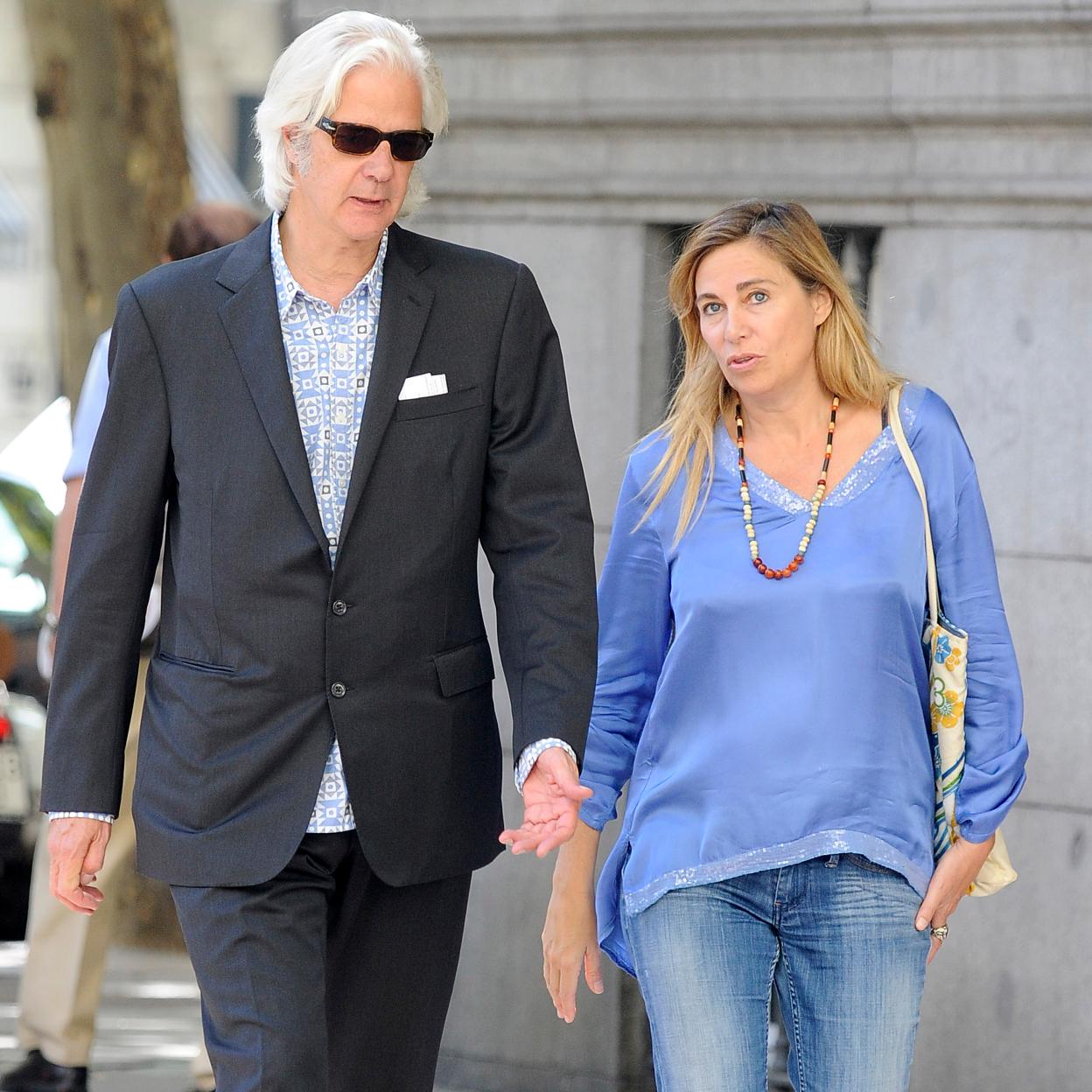 Jacobo Siruela y su mujer, Inka Martí