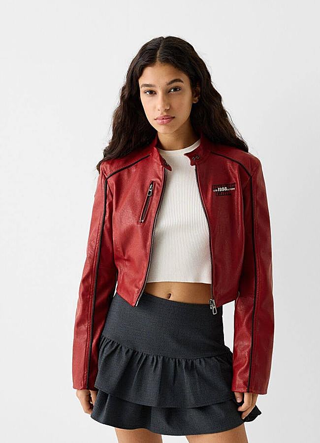 Imagen - Cazadora racing cropped