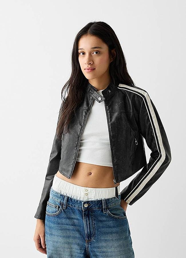 Imagen - Cazadora racing con franjas a contraste