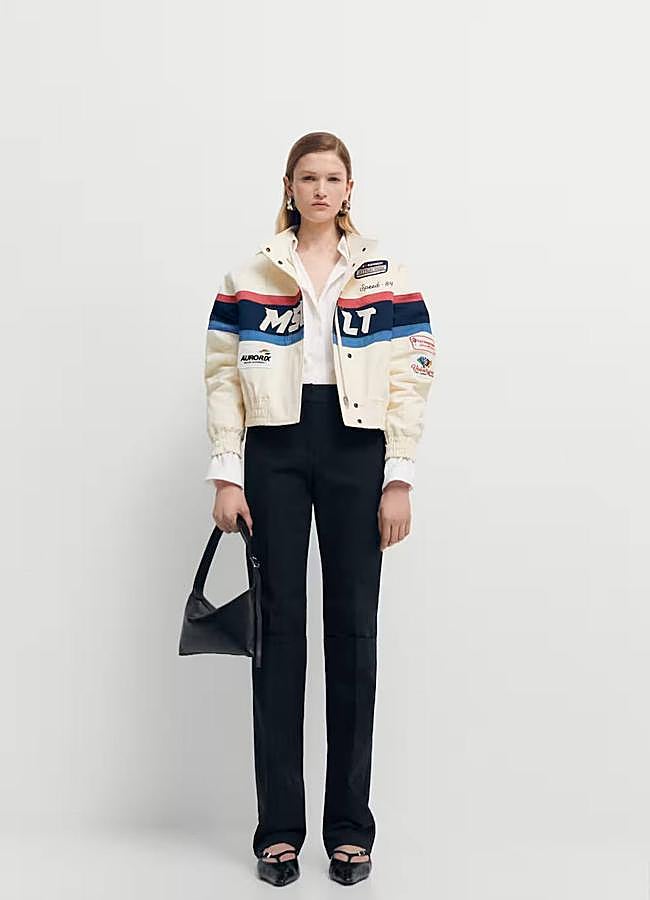 Imagen - Cazadora racing estampada de algodón