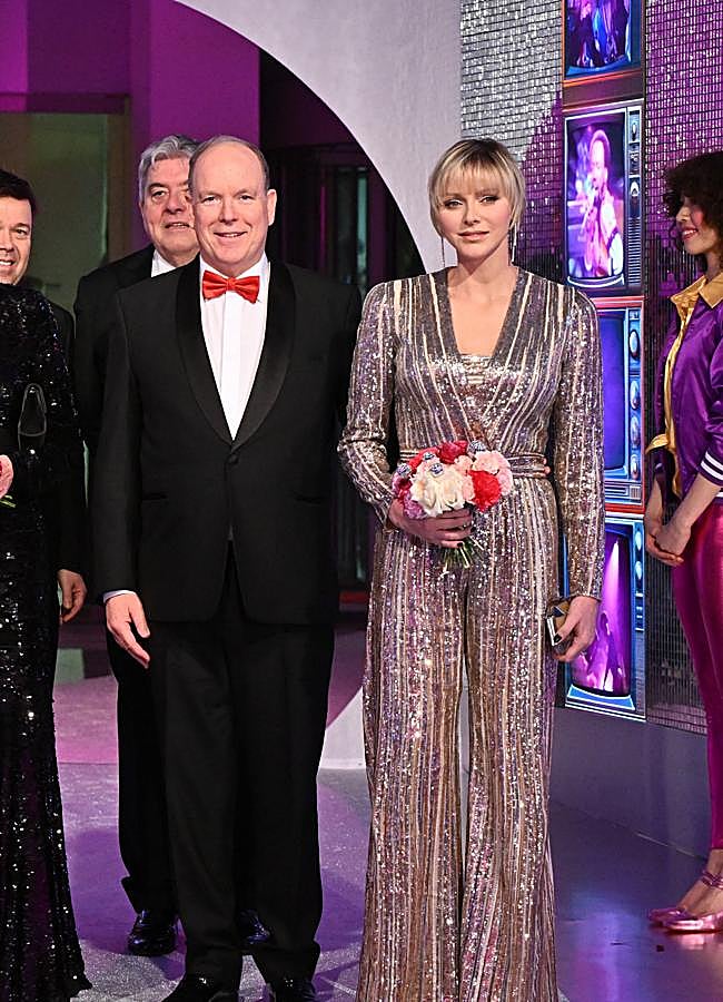 Imagen - El príncipe Alberto y Charlene de Mónaco en el Baile de la Rosa. Foto: Gtres.