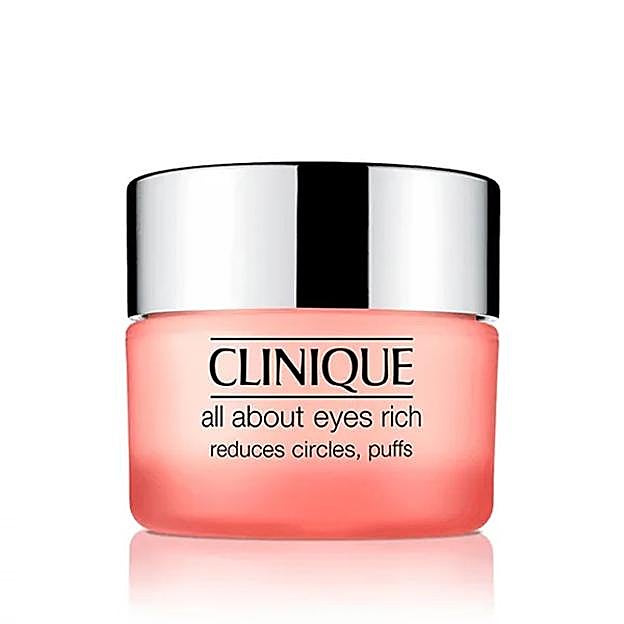 Clinique All About Eyes Rich Hidratante Contorno de Ojos.