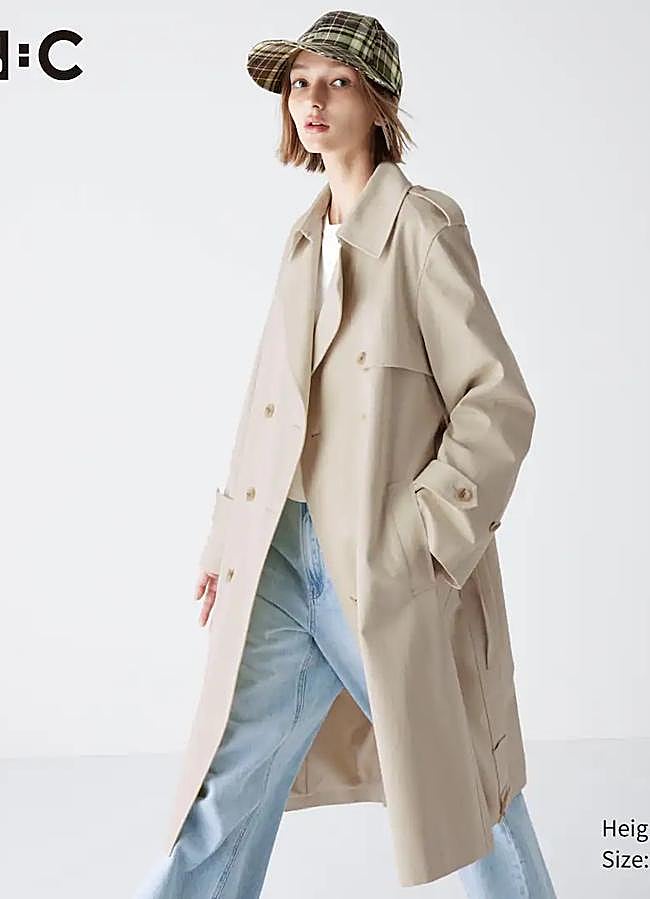 Imagen - Gabardina amplia de Uniqlo, 109,90 euros.