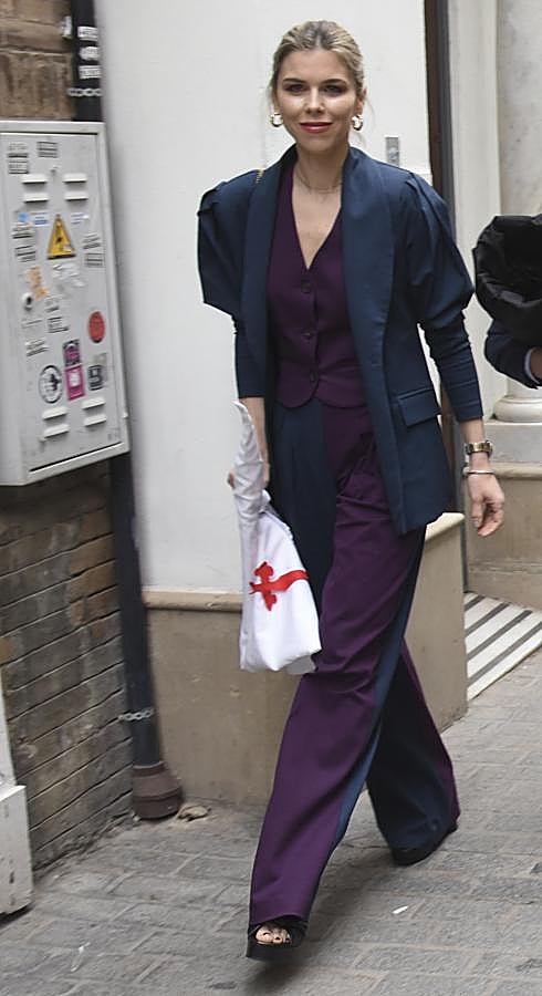 Imagen - Manuela Villena con un traje de IQ Collection. / GTRES