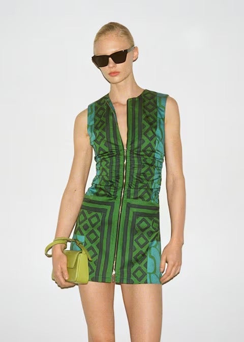 Imagen - Vestido verde de Mango (39,99 euros)