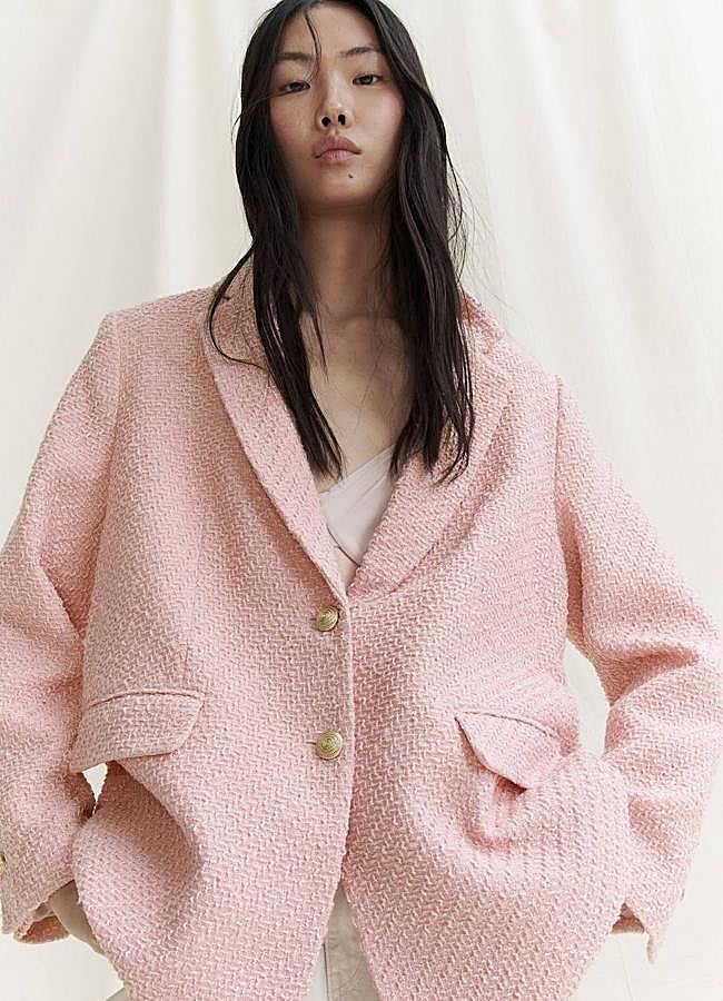 Imagen - Chaqueta de tweed rosa