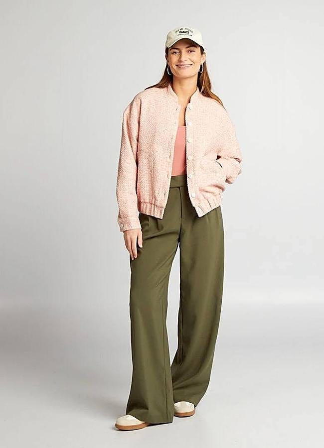 Imagen - Chaqueta bomber rosa