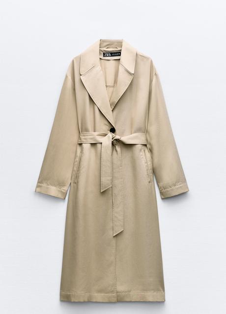 Imagen - Trench largo de Zara (45,95 euros)