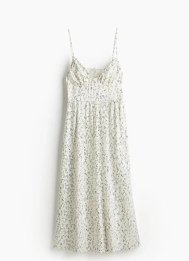Imagen - Vestido de tirantes estampado de H&M, 49,99 euros.