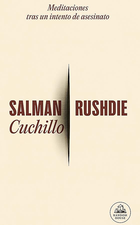 Imagen - Portada de Cuchillo, el nuevo libro de Salman Rushdie. / Random Rushdie