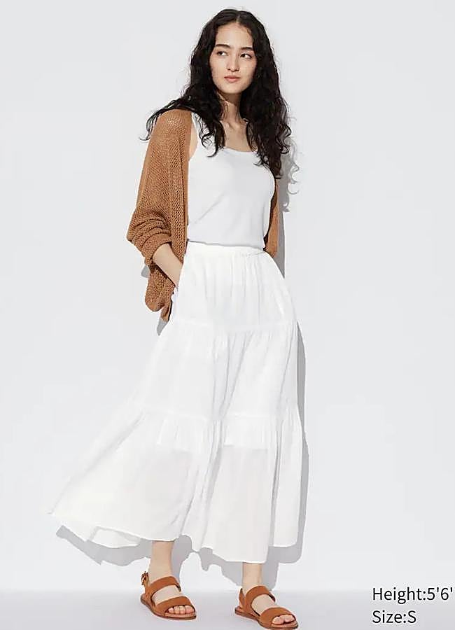 Imagen - Falda de algodón de Uniqlo, 39,90 euros.