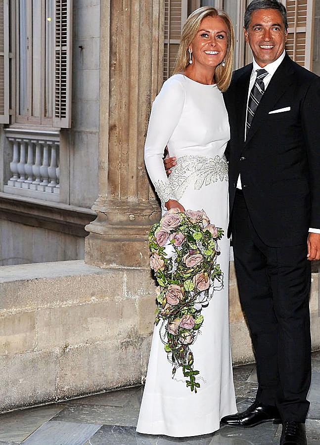Imagen - Rosa Clará el día de su boda con Josep Artigas. Foto: Getty