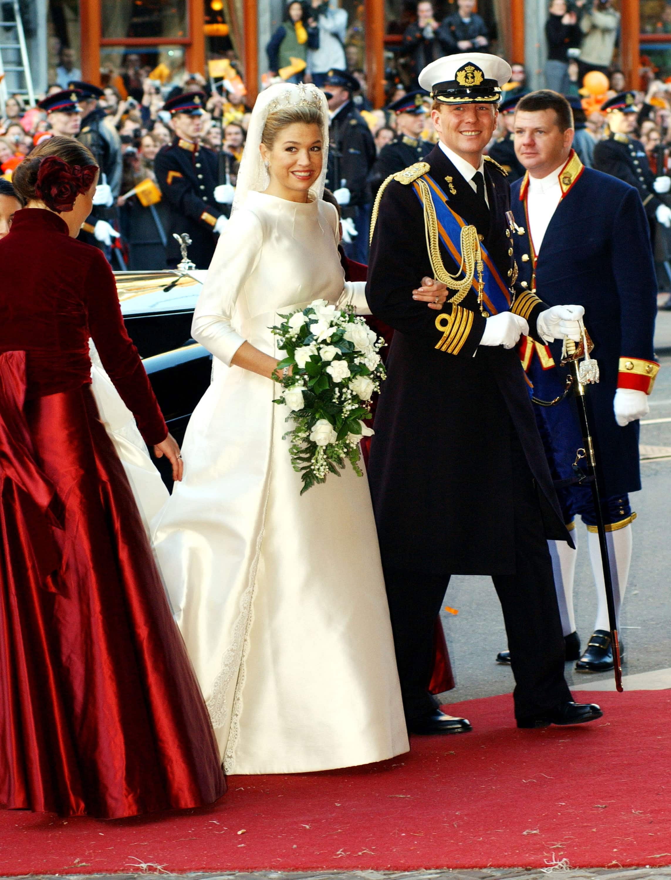 Imagen - Máxima y Guillermo de Holanda el día de su boda. Foto: Gtres.
