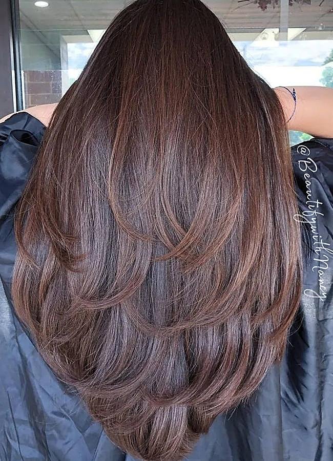 Imagen - Corte de pelo en pico long layered