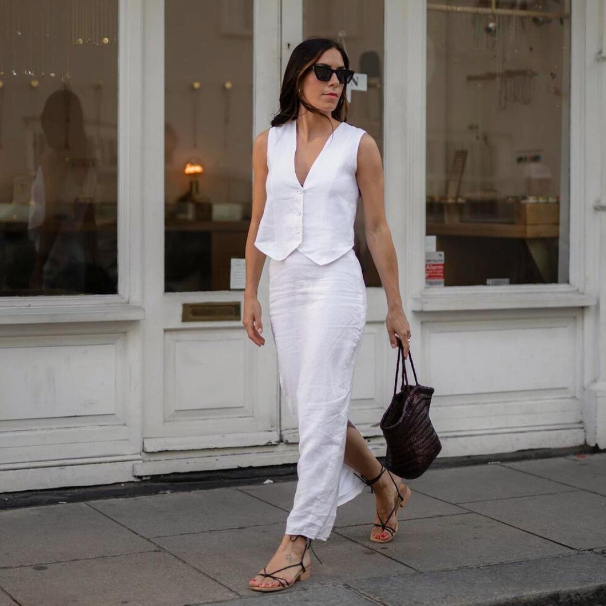 La guía definitiva para combinar el color blanco en primavera