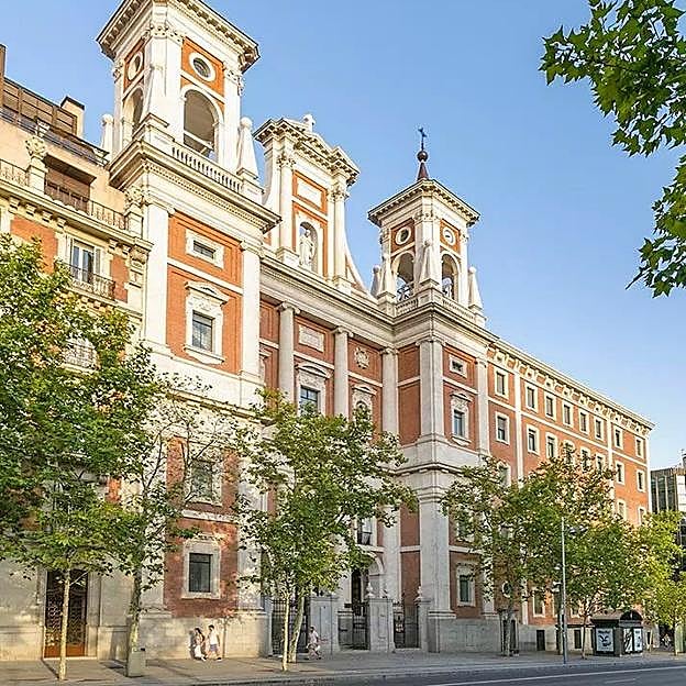 El exterior de la Parroquia San Francisco de Borja. 