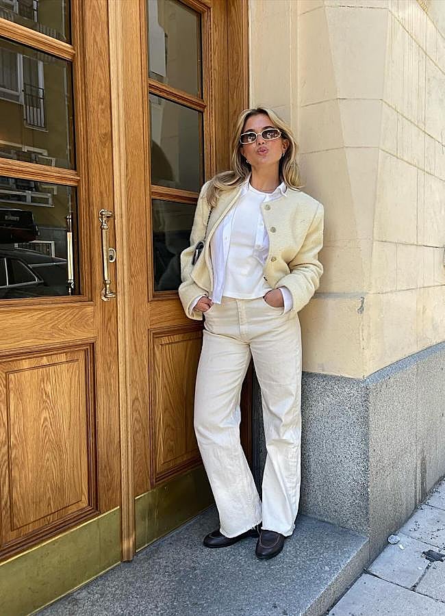 Imagen - Matilda Djerf con un total look blanco/@matildadjerf