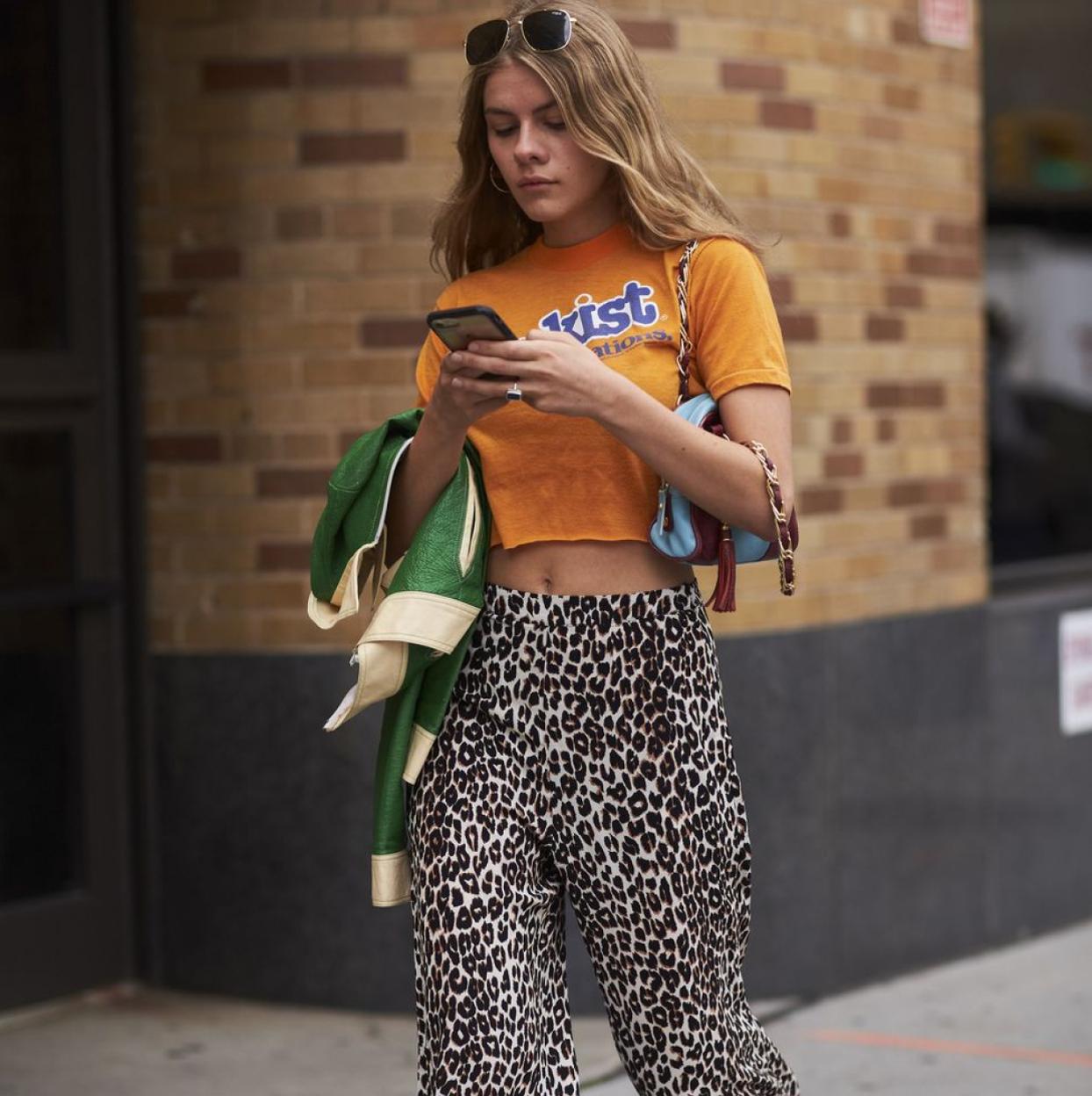 Estos pantalones de leopardo son los favoritos de clásicas y modernas.