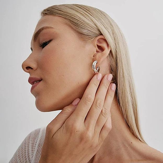 Pendientes de aro Elie Plata ((55,22€)