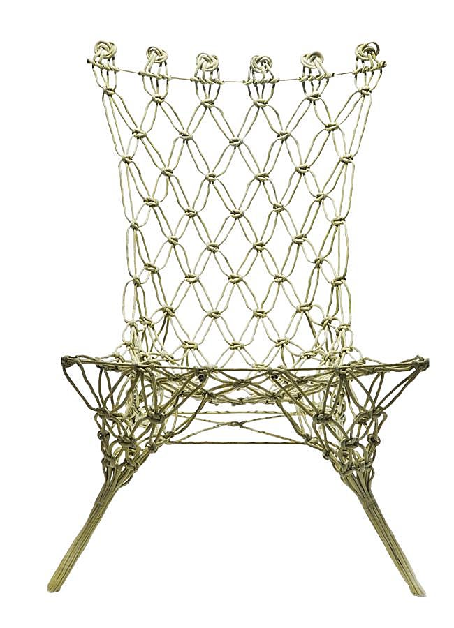 Imagen - La famosa Knotted Chair de Marcel Wanders.
