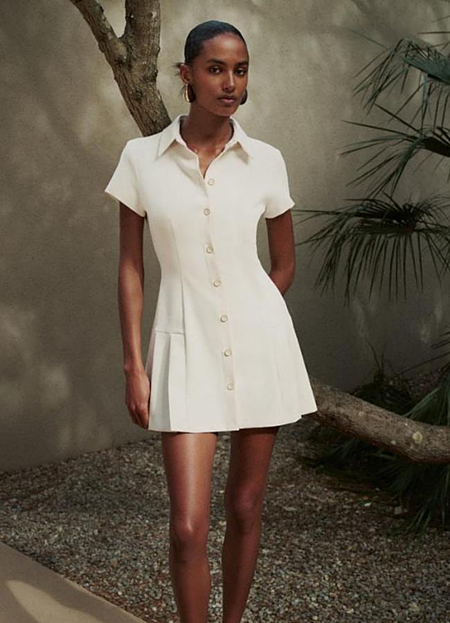 Imagen - Vestido corto camisero de Zara/ZARA