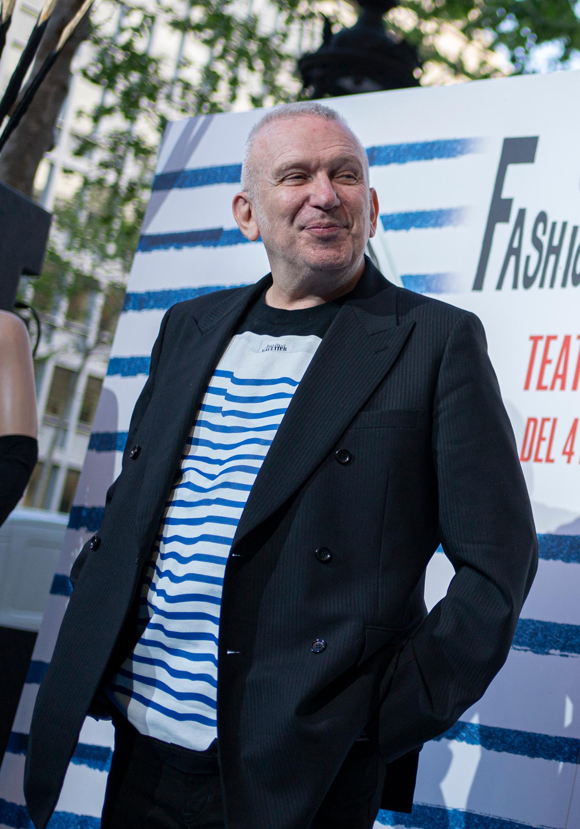 Jean Paul Gaultier en el estreno de su Fashion Freak Show en Barcelona.