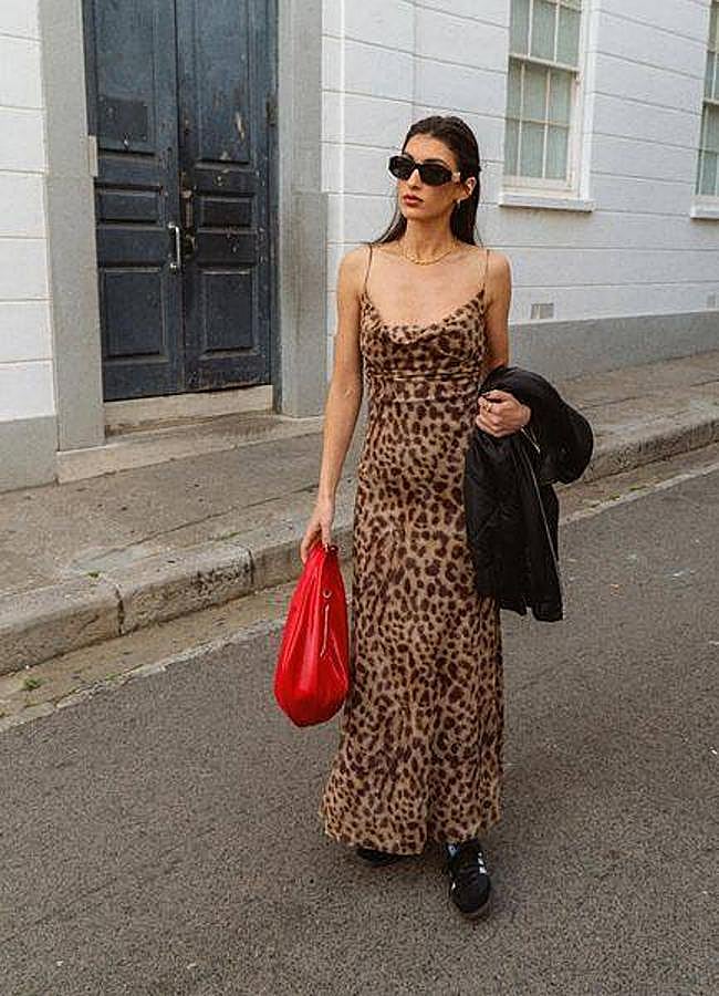 Imagen - Influencer con vestido viral de leopardo de Zara/@silviapuertast