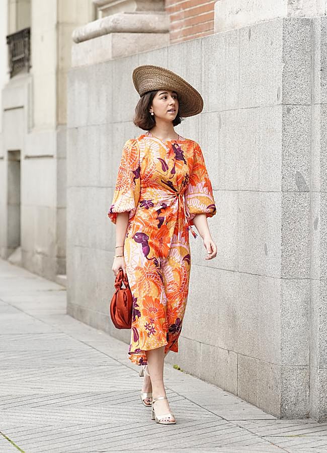 Imagen - Una invitada con tocado de rafia. Foto: Limited Pictures.