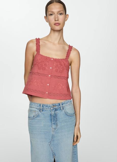 Imagen - Top rosa de Mango (29,99 euros)
