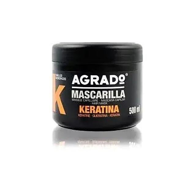 Mascarilla Capilar Keratina de Agrado (2,39 euros).