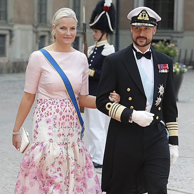 Mette-Marit y Haakon de Noruega. 