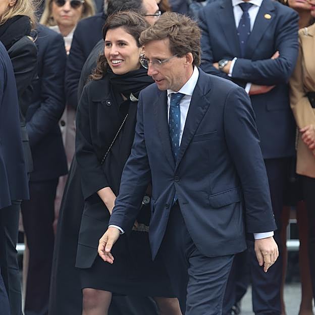 Teresa Urquijo y Almeida en la Semana Santa de Málaga de 2024. 