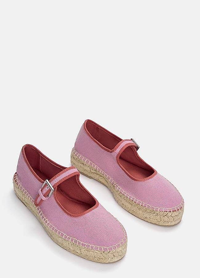 Imagen - Merceditas de yute en tejido de algodón