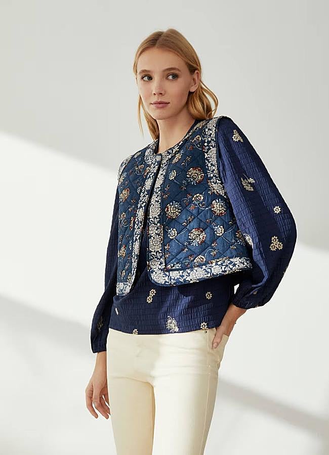 Imagen - Chaleco con estampado floral