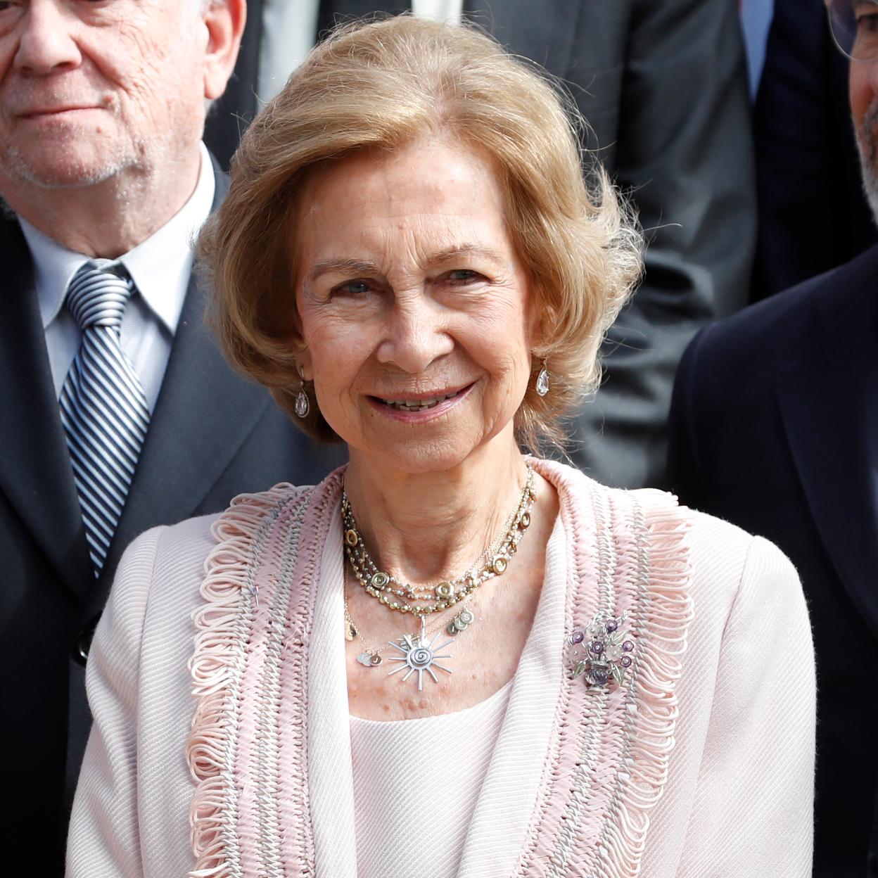 Doña Sofía en una imagen reciente. 