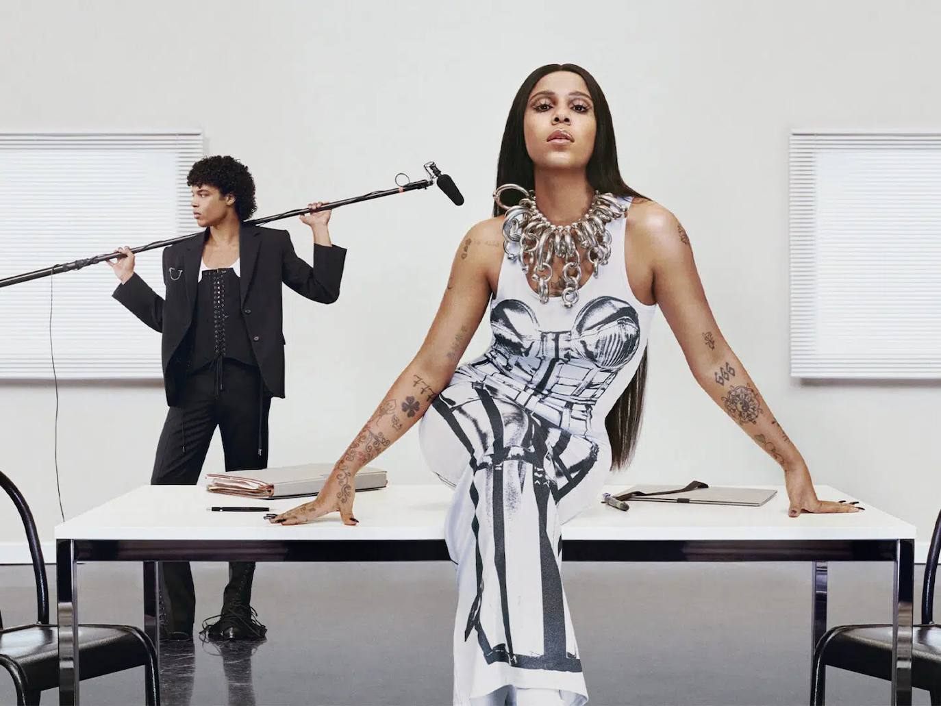 Tokischa, nueva imagen de Jean Paul Gaultier.