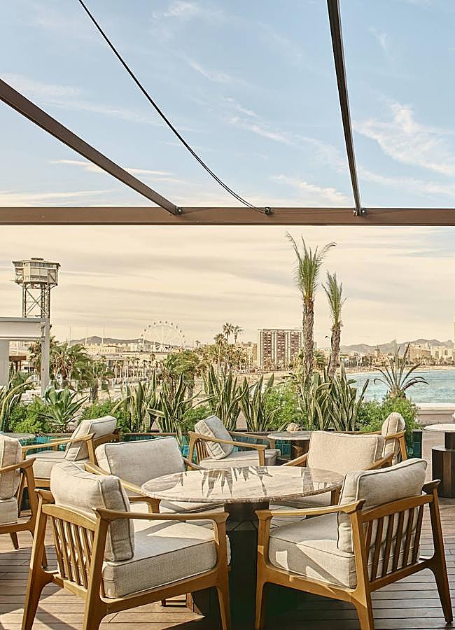 Imagen - Las vistas desde la terraza del restaurante COYA Barcelona.