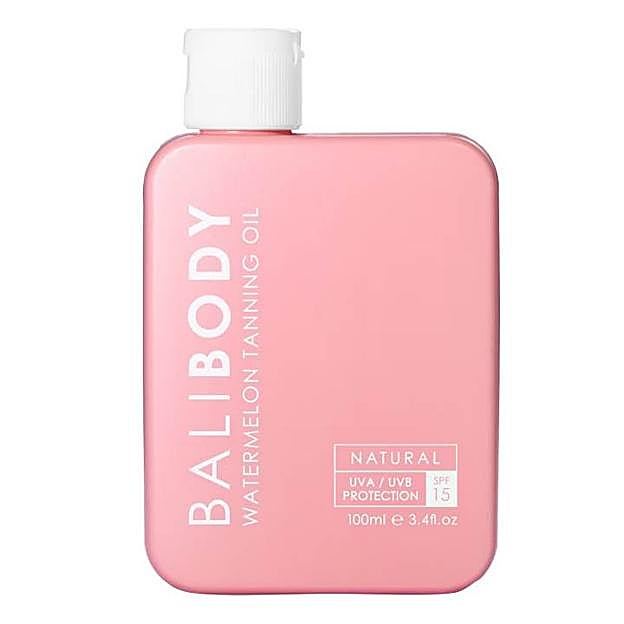 Aceite bronceador Sandía SPF 15