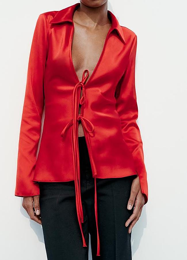 Ropa Roida La ropa de color rojo de Zara que favorece y es perfecta para primavera ...