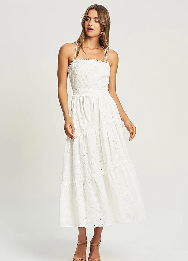 Imagen - Vestido blanco de tirantes de Chancery, 86,95 euros.