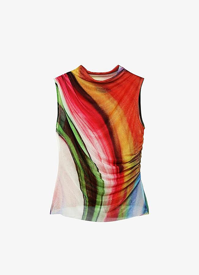Imagen - Tank top colorido de Desigual, 49,90 euros.