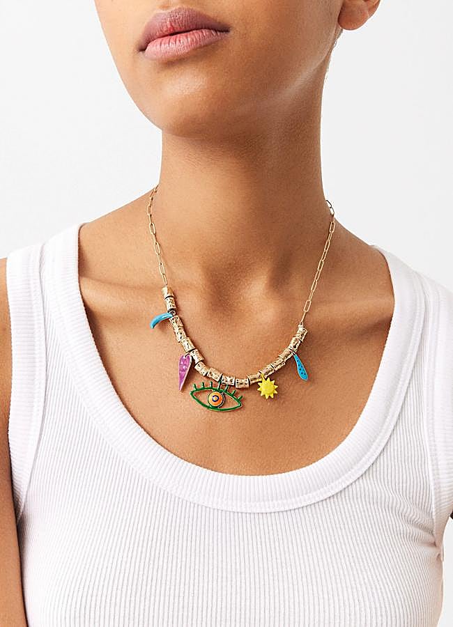 Imagen - Collar de abalorios de Parfois.