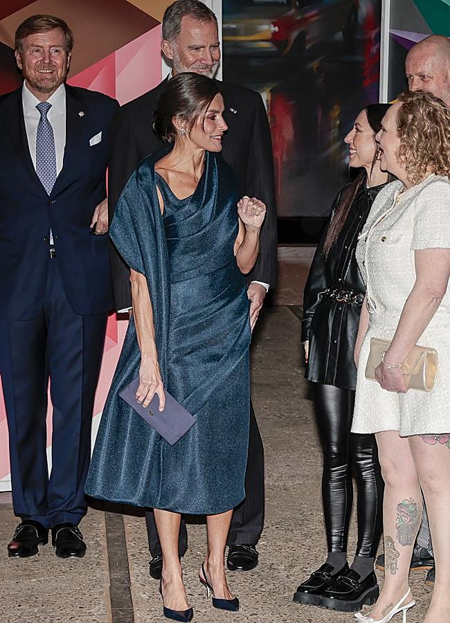 Imagen - Los detalles del último look de la reina Letizia en Holanda. / GTRES