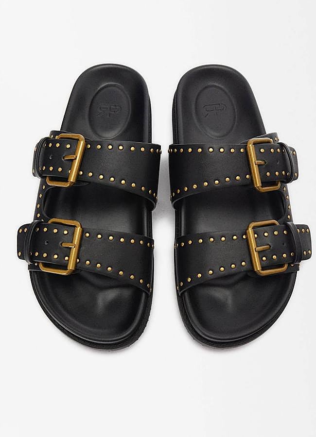 Imagen - Sandalias con hebillas y tachas