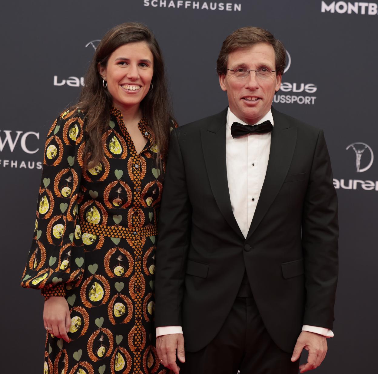 José Luis Martínez-Almeida y Teresa Urquijo en los Premios Laureus. 