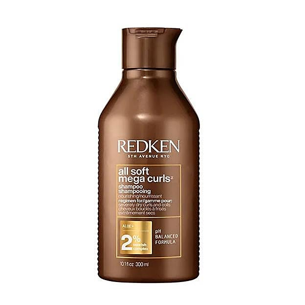 Redken All Soft Mega Curls Shampoo.