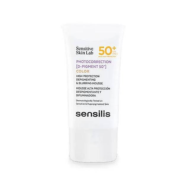 Photocorrection [D-Pigment 50+] de Sensilis. Precio: 21,99 euros